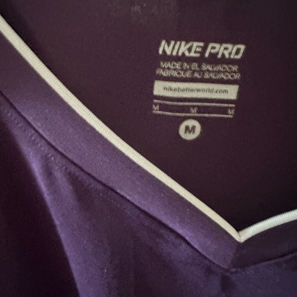 Nike Women's Deep Purple Long Sleeve Jersey - Picture 2 of 3
